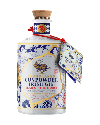 GIN DRUMSHANBO GUNPOWDER IRISH YEAR OF THE HORSE CERAMIC 43% 0.7L