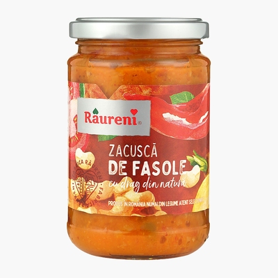 ZACUSCA DE FASOLE RAURENI 300G