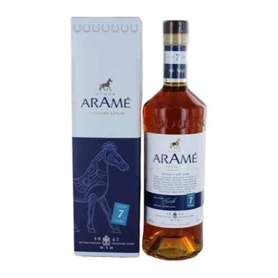 Arame Brandy, 7 Years, Gift Box, 0.5 L