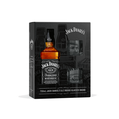 WHISKY JACK DANIEL’S 0,7L + PAHAR