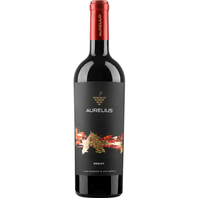 VIN SEC ROSU AURELIUS MERLOT LE 0.75L