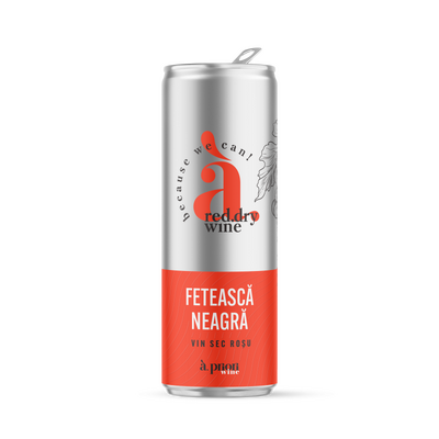 VIN APRIORI CAN FETEASCA NEAGRA ROSU SEC 0.25L