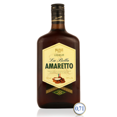 LICHIOR GAS FAMILIA AMARETTO LA BELLA 18% 0.7L