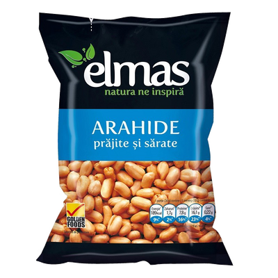 ARAHIDE DECOJITE PRAJITE CU SARE 300G