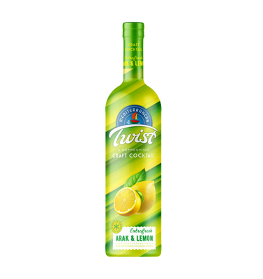 BAUTURA SLAB ALCOOLICA TWISTS ARAK and LEMON 16%  0.7L