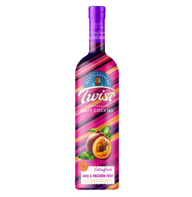 BAUTURA SLAB ALCOOLICA TWISTS ARAK and PASSION FRUIT 16%  0.7L