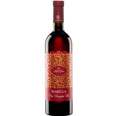 VIN CRICOVA ORNAMENT IZABELA ROSU DEMIDULCE 0.75L