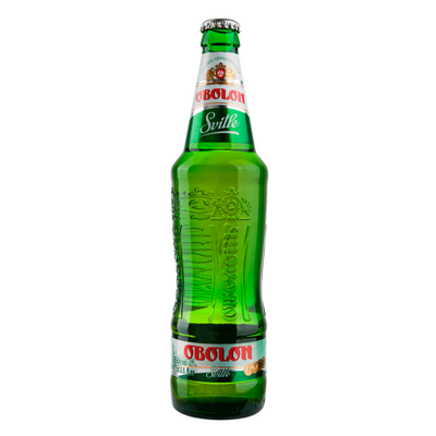 Bere Obolon, blondă, sticlă, 0,5 l