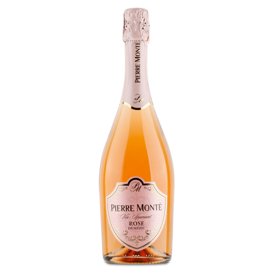 VIN SPUMANT PIERRE MONTE ROZ DEMISEC 0.75L
